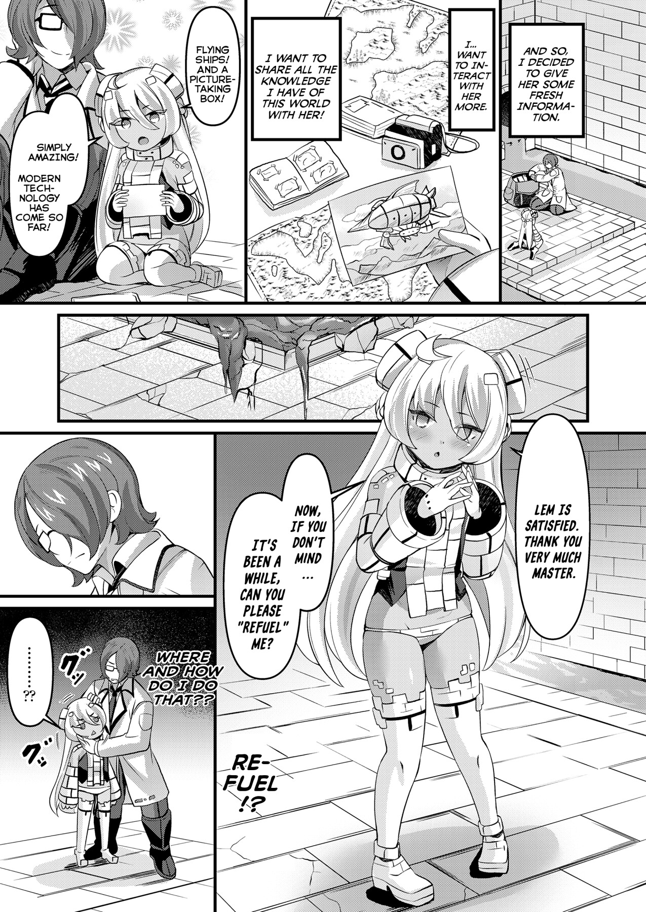 Hentai Manga Comic-The Ruins' Protector Golem-Read-5